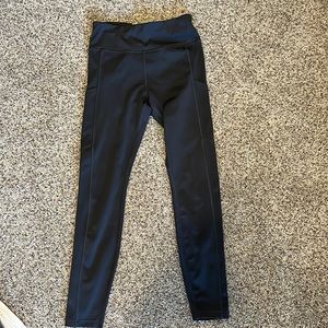 Fornia leggings with pockets. Size: small. Color: dark grey. Brand: fornia.